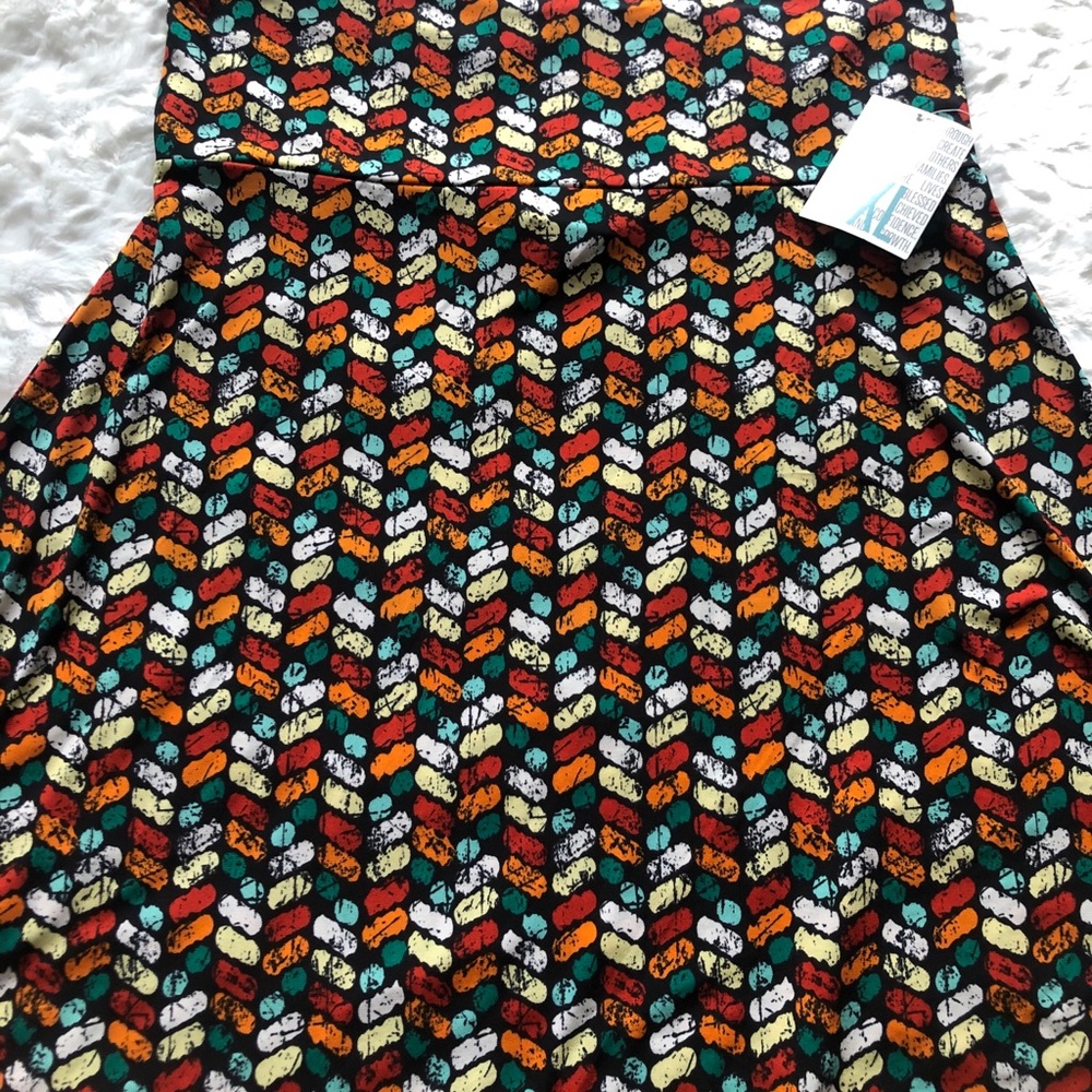 NWT 2XL LuLaRoe Azure printed